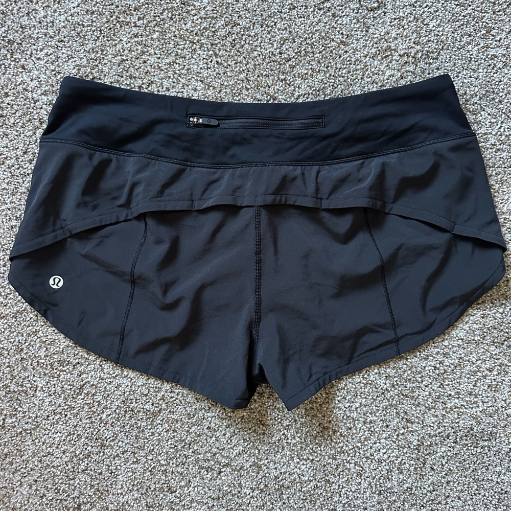 lululemon athletica Black Athletic Shorts
